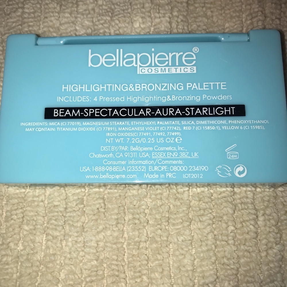 Bellapierre  ultra glow pallet